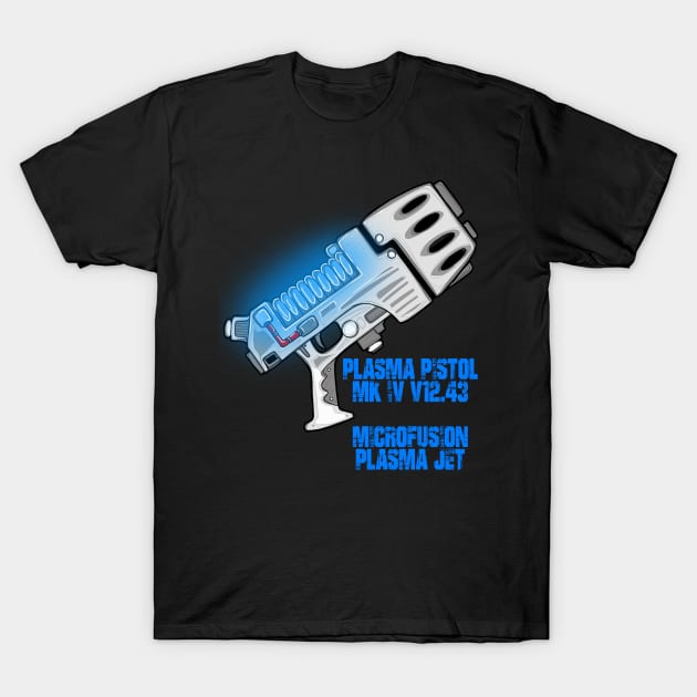Plasma pistol T-Shirt by paintchips